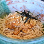 なめこおろしそばです。