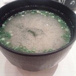 梅丘寿司の美登利 - みそ汁