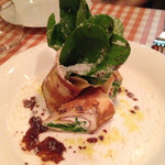 山岸食堂 - 王道の生ハムクレープ巻き