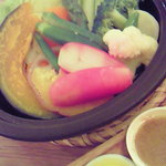 八十八夜 - タジン鍋でふっくら「温野菜」