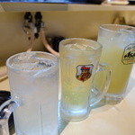 ホルモン大名。 - メガジョッキも