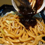 ホルモン大名。 - タレをどばーっと