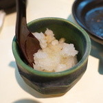 ホルモン大名。 - 枝豆のシャーベット