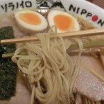 そらのいろ ニッポン - 麺、味玉アップ