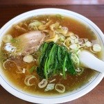 ばんげ屋食堂 - 会津ラーメン　550円　（＾ω＾）　めっちゃ旨いです（＾＾ｂ