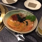 焼肉 山水 - 2015年9月　サラダトマト