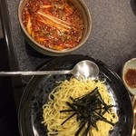 焼肉 山水 - 2015年9月　カルビつけ麺