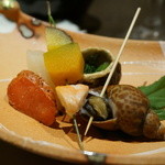 天ぷら　酒菜　醍醐 - 前菜