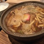 横浜なかや - 味噌煮込みうどん（親子入り）！