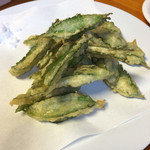 びすとろ海畑 - うりずん豆の天ぷら