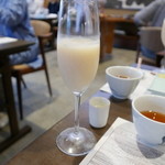 宇豆基野 - 白桃豆乳ジュース