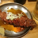 焼とり よね田 - この半生レバーが130円で食べられるとやっぱり楽園