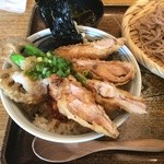 天乃蔵 - かえし漬鶏天丼