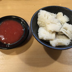 浜富寿し - はもの湯引き