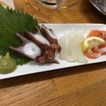 立呑み きむらや - 刺身盛り合わせ４００円