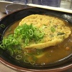 都そば 四条店 - てんぷらカレーうどん(笑)