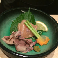 博多華味鳥 梅田ヒルトンプラザ店 - 華味鷄生ハムと親鳥タタキ