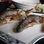 植山食堂 - 鮎アップ！