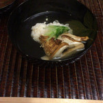 竹屋町 三多 - 鱧と松茸の椀物
