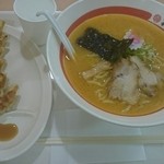 幸楽苑 イオン仙台店 - 味噌ラーメン￥421 餃子(通常だと￥216)