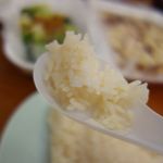 AH TAI Hainanese Chicken Rice  - ふわふわじゃないけど、パラパラでもないです（笑）