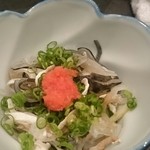 Kansai Fuu Ryouri Kuze - 河豚皮の湯引き(ポン酢)