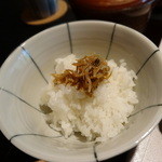 和ごころ　いけうち - 1509_いけうち_ごはん(ちりめん山椒)