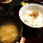 和ごころ　いけうち - 1509_いけうち_味噌汁(ホタテ)