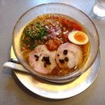 らあめん花月 嵐 - クールコンソメラーメン天涼