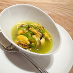 bb9 - フランス　モンサンミシェル　ムール貝　薪焼き