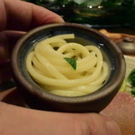 京松蘭はなれ - 細い五島うどんで一息つこう～