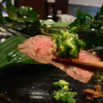 京松蘭はなれ - マルシン、九条ネギソースが素敵。