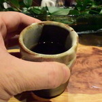 京松蘭はなれ - ほうじ茶、落ち着くなぁ～