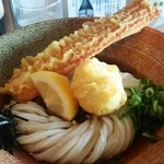 荒木伝次郎 - ちくたま天ぶっかけうどん