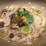 ふじ原 - 茄子のカニあん掛け