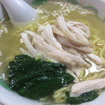 中華 渓竜 - とり塩ラーメン680円