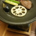銀鈴 - にいがた湊町コース(焼物)焼いてる状態