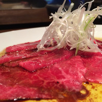 NO MEAT, NO LIFE.2nd - 和牛のカルパッチョ