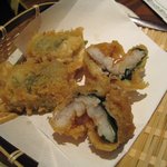 道らく - ハモT&しその天ぷら