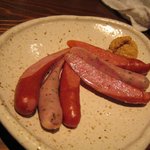 道らく - ビアソーセージ。