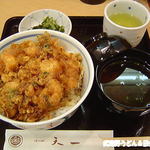 Ginza Ten'Ichi - 2007年11月　かき揚げ天丼