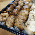 吾助 - 焼き鳥弁当…500円