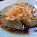 吉野本葛 天極堂 - 葛餅　525円