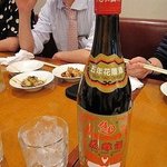 川香苑 - 紹興酒　ボトル　￥2,500