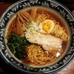 麺屋 雄 - 雄しょうゆ中盛700円 ※麺中盛か半ライスサービス