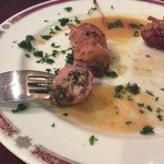 フルモンティ - 牡蠣のベーコン巻き断面