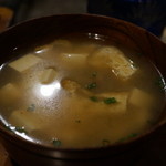 いろりの宿 芦名 - 具沢山味噌汁