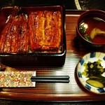 はしもと - 『鰻丼(上)』(2200円)～♪(^o^)丿