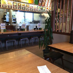 ウエスト　うどん　東那珂店 - ⚫︎客の居ない店内をパシャ