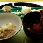 日本橋笈川 - 2015.9　松茸ご飯